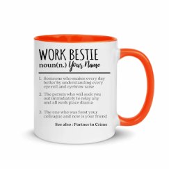 11oz Ceramic Mug with Color Inside