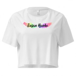 Ladies Festival Cali Crop Top Tee