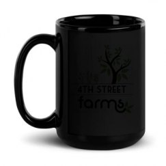 15oz Black Glossy Mug
