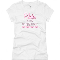 Ladies Slim Fit Basic Promo Jersey Tee