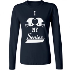 Ladies Relaxed Fit Basic Long Sleeve Tee