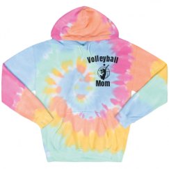 Unisex Tie-Dye Fleece Hoodie