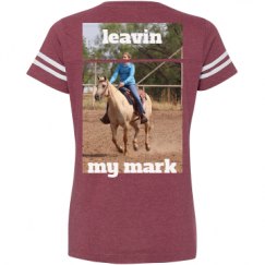 Ladies Relaxed Fit Vintage Sports Tee