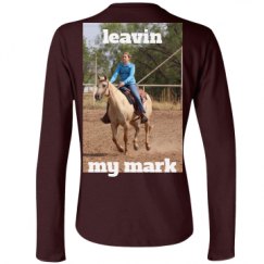 Ladies Relaxed Fit Basic Long Sleeve Tee