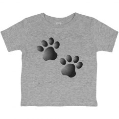 Cute Dog Cat Paw Prints Pattern