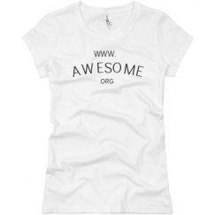 Ladies Slim Fit Basic Promo Jersey Tee