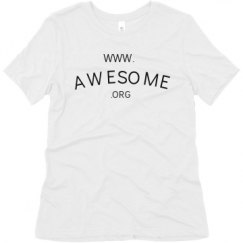 Ladies Relaxed Fit Super Soft Triblend Tee