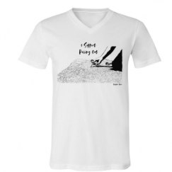 Unisex V-Neck Jersey Tee