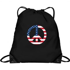 Peace sign bag