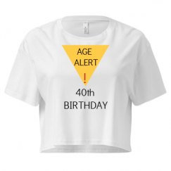 Ladies Festival Cali Crop Top Tee