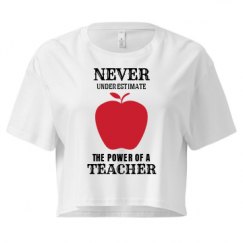 Ladies Festival Cali Crop Top Tee