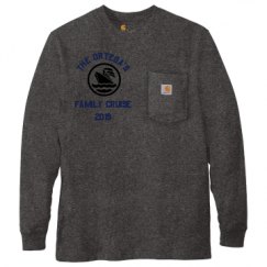 Unisex Carhartt Pocket Long Sleeve Tee