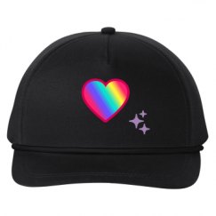 Snapback Five-Panel Rope Hat