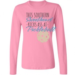 Ladies Relaxed Fit Basic Long Sleeve Tee