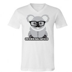 Unisex V-Neck Jersey Tee