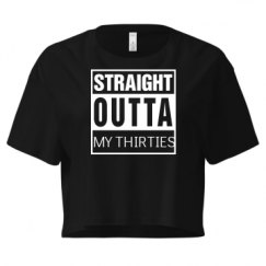 Ladies Festival Cali Crop Top Tee