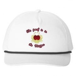 Snapback Five-Panel Rope Hat