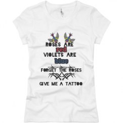 Ladies Slim Fit Basic Promo Jersey Tee