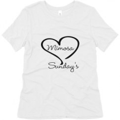 Ladies Relaxed Fit Super Soft Triblend Tee