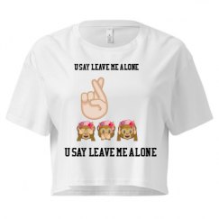 Ladies Festival Cali Crop Top Tee