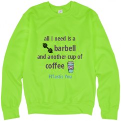 Unisex Neon Crewneck Sweatshirt