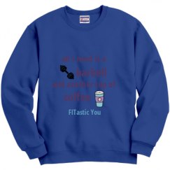 Unisex Film and Foil Crewneck Sweatshirt