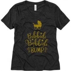 Ladies Relaxed Fit Super Soft Triblend V-Neck Tee