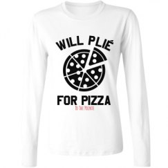 Ladies Relaxed Fit Basic Long Sleeve Tee