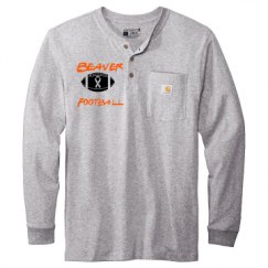 Unisex Carhartt Long Sleeve Henley Tee
