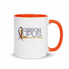 11oz Ceramic Mug with Color Inside