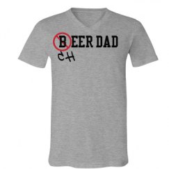 Unisex V-Neck Jersey Tee