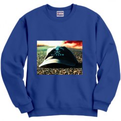 Unisex Film and Foil Crewneck Sweatshirt