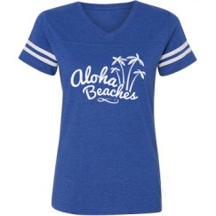 Ladies Relaxed Fit Vintage Sports Tee