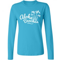 Ladies Relaxed Fit Basic Long Sleeve Tee