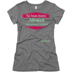 Ladies Slim Fit Super Soft Triblend Tee