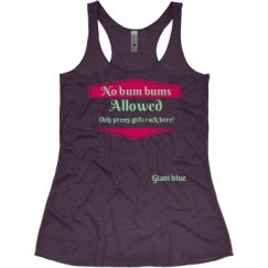 Ladies Slim Fit Super Soft Racerback Triblend Tank