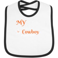 Infant Contrast Trim Bib