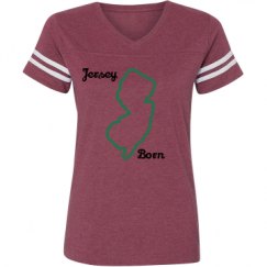 Ladies Relaxed Fit Vintage Sports Tee