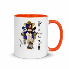 11oz Ceramic Mug with Color Inside