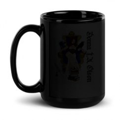 15oz Black Glossy Mug
