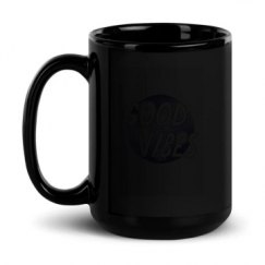 15oz Black Glossy Mug