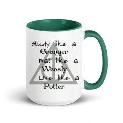 15oz Ceramic Mug with Color Inside