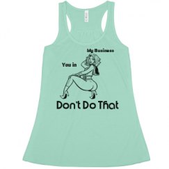 Ladies Flowy Racerback Tank
