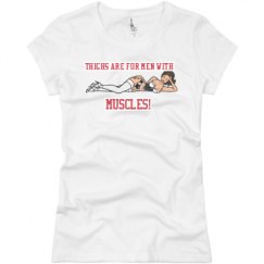 Ladies Slim Fit Basic Promo Jersey Tee