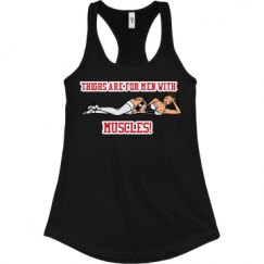 Ladies Slim Fit Racerback Tank Top