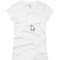 Ladies Slim Fit Basic Promo Jersey Tee