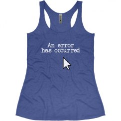 Ladies Slim Fit Super Soft Racerback Triblend Tank