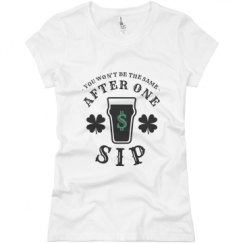 Ladies Slim Fit Basic Promo Jersey Tee