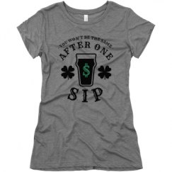 Ladies Slim Fit Super Soft Triblend Tee
