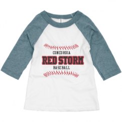 Toddler 3/4 Sleeve Raglan Tee